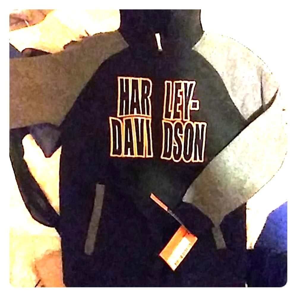 Harley Davidson head to toe hoodie